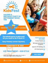 KidsFest VIP Party